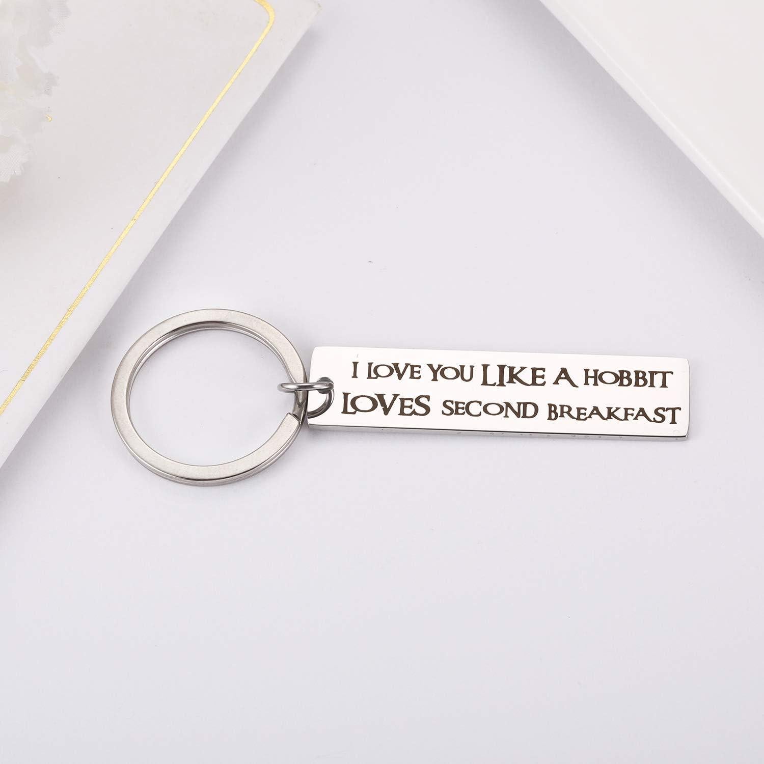 Llavero El Señor de los Anillos Hazado Te Amo Hobbit