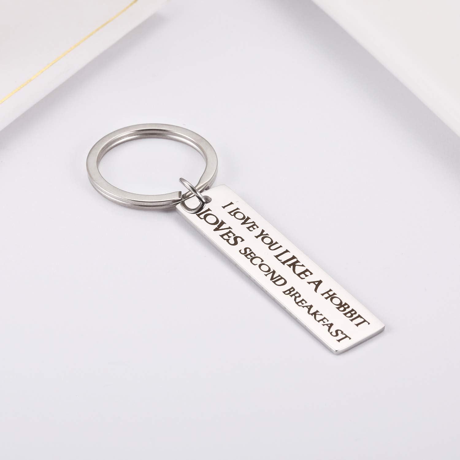 Llavero El Señor de los Anillos Hazado Te Amo Hobbit