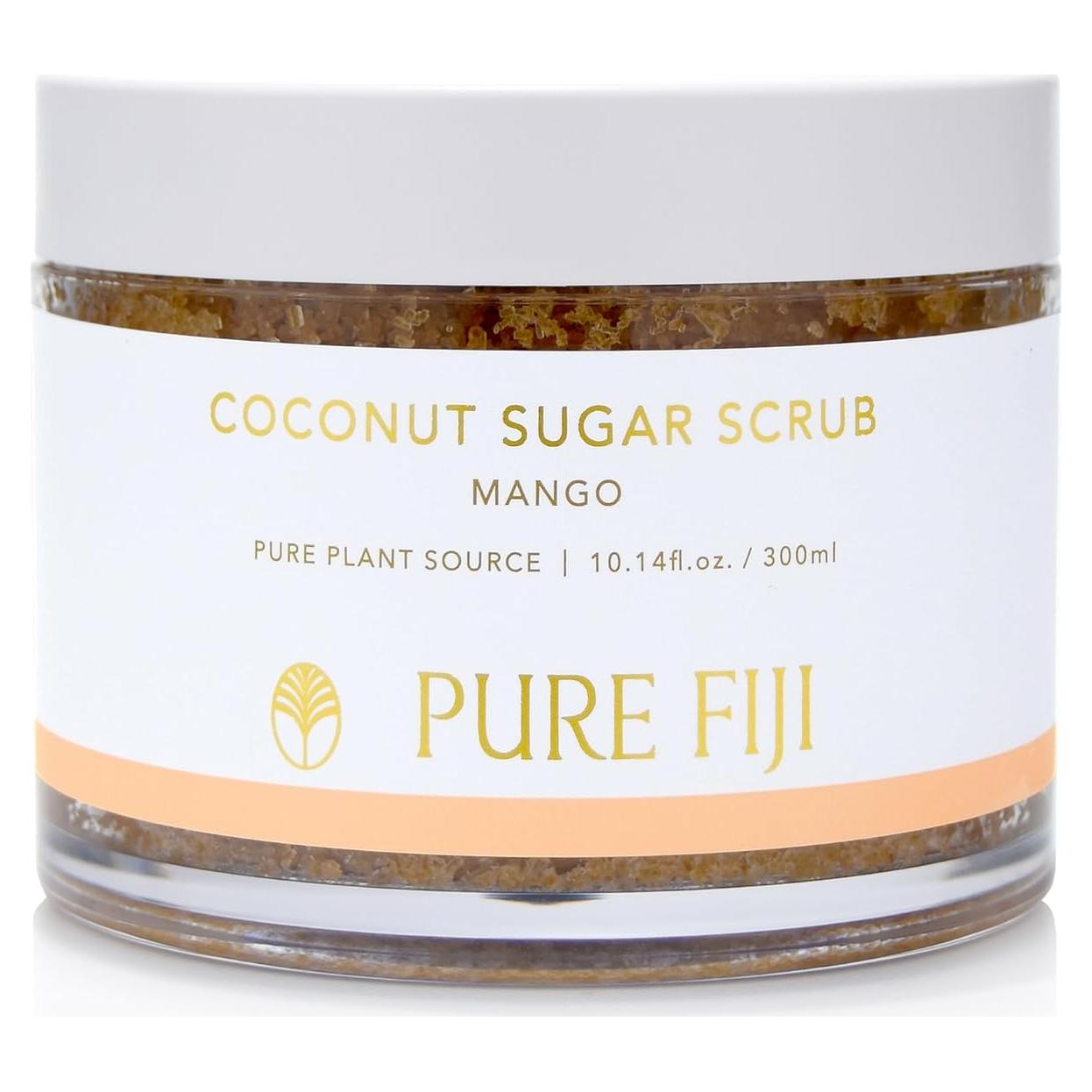Exfoliante Natural de Azúcar de Coco Pure Fiji 300 ml - Mango