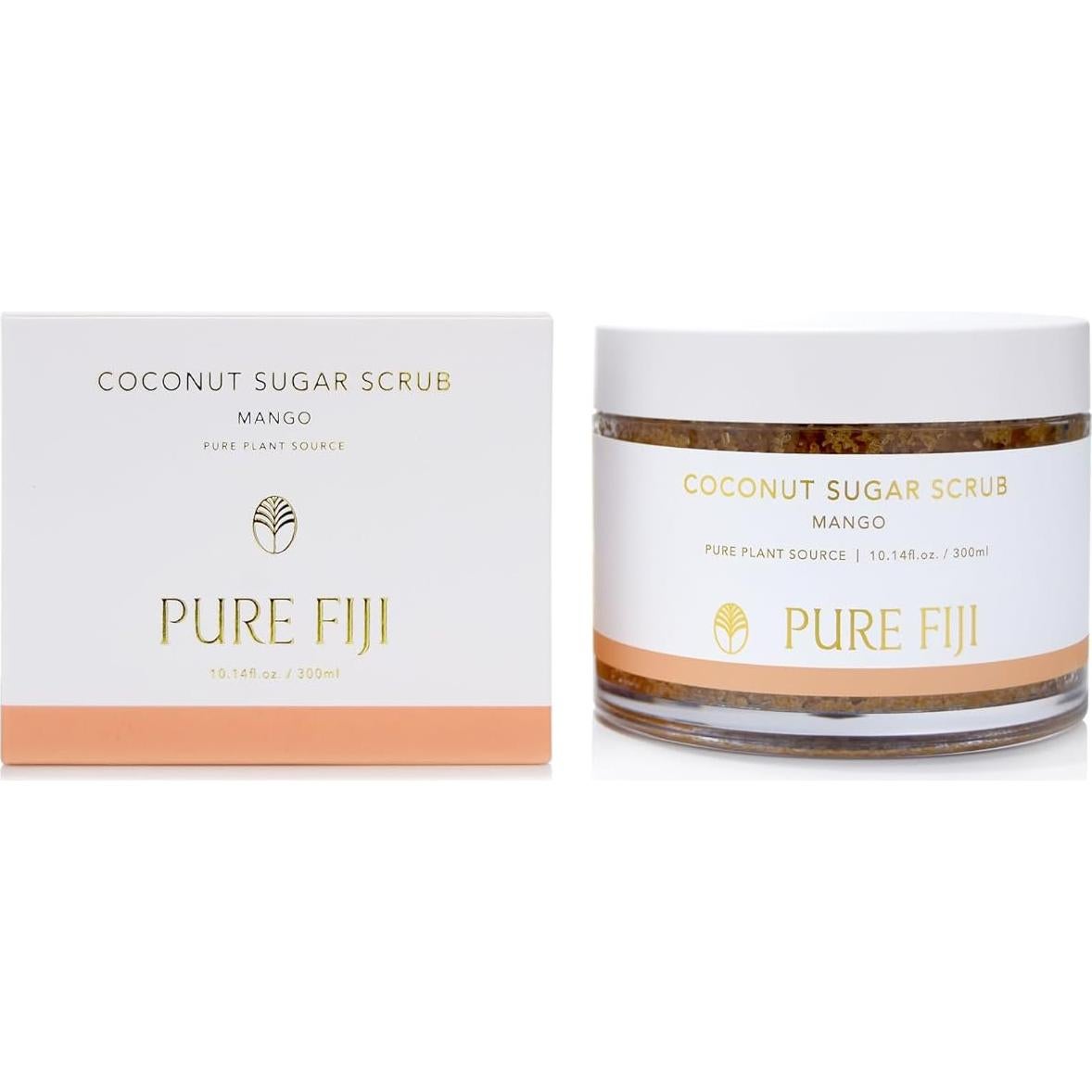 Exfoliante Natural de Azúcar de Coco Pure Fiji 300 ml - Mango