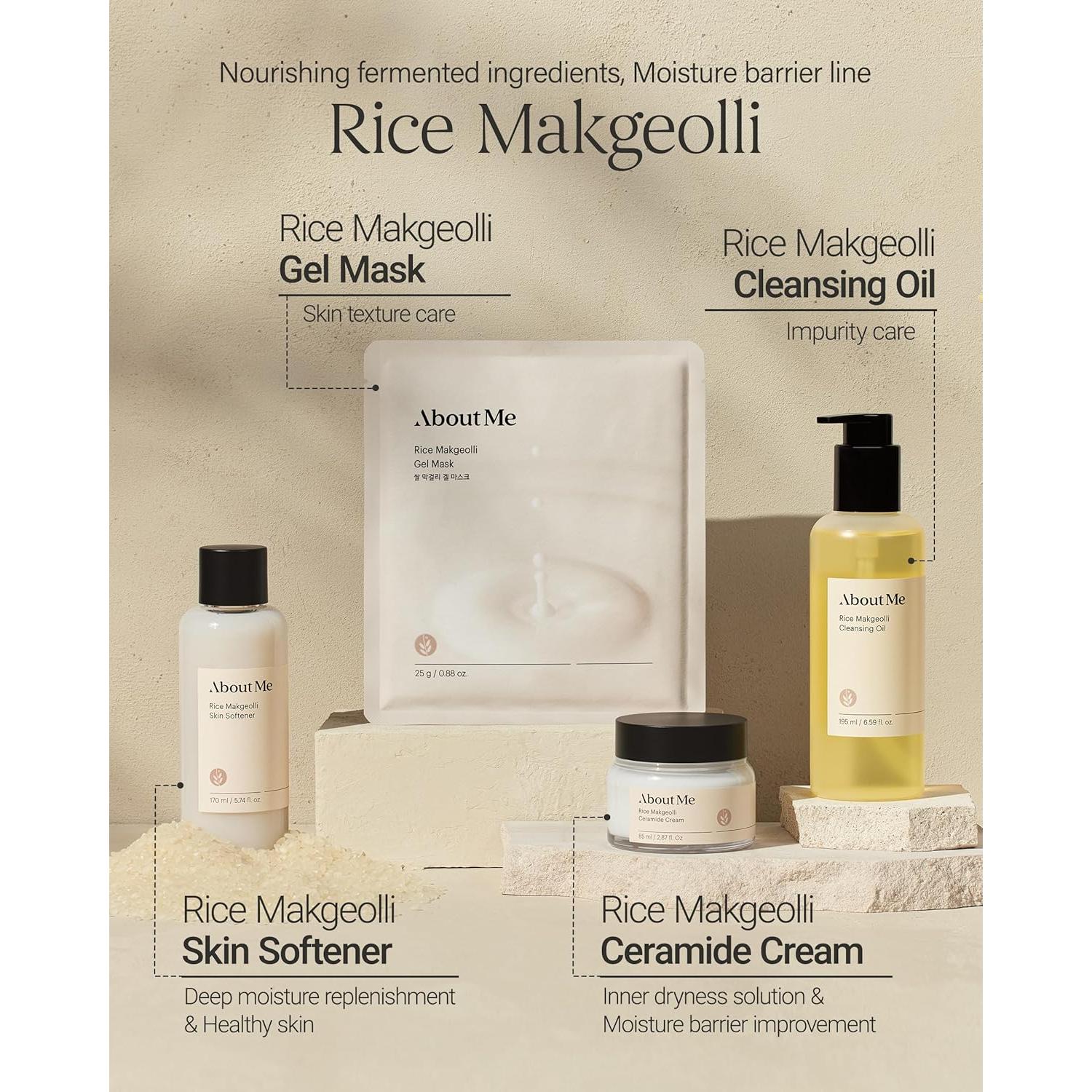 Crema Hidratante Facial Coreana Makgeolli Arroz 85ml - 6 Ceramidas