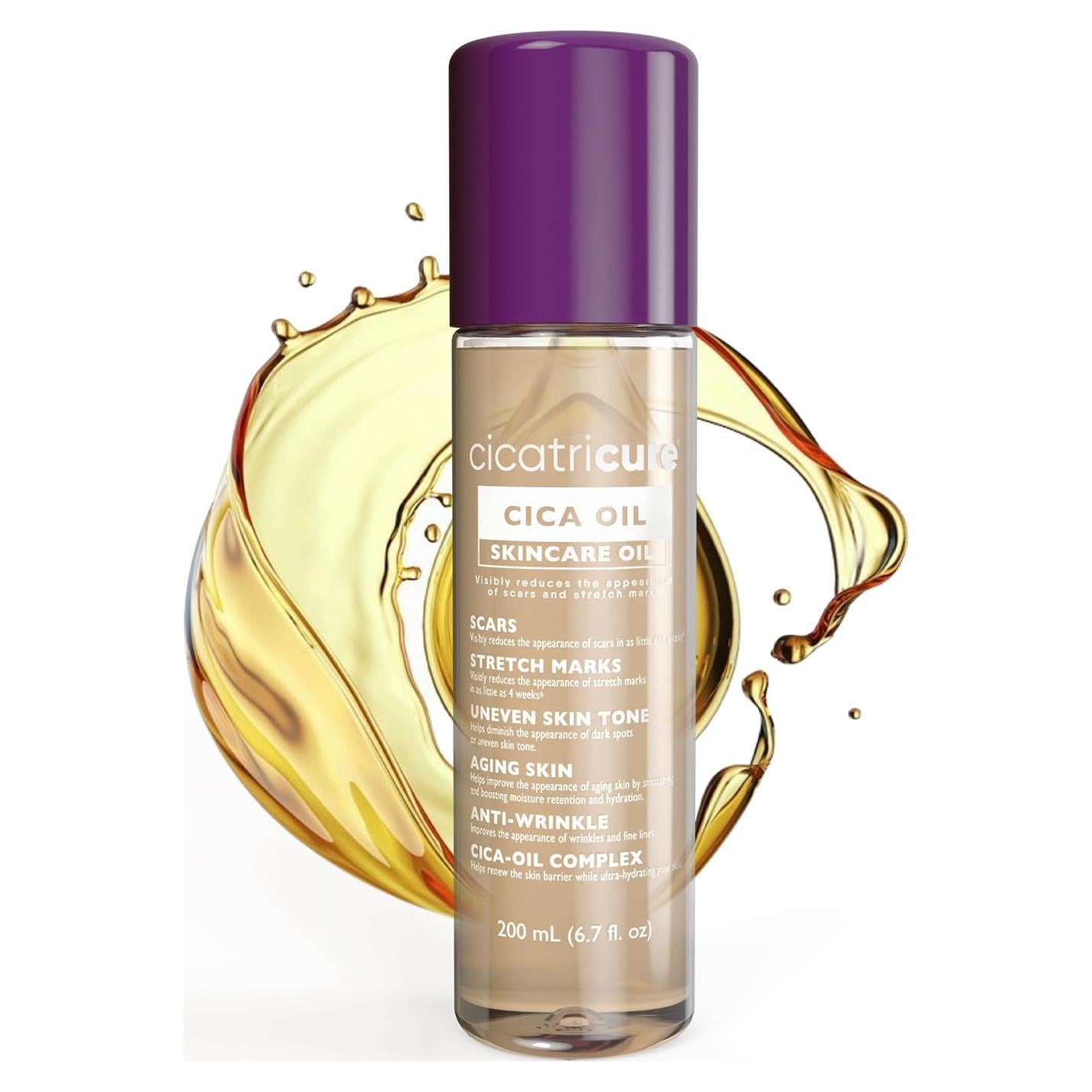 Cicatricure Cica Oil 198 ml - Aceite para Estrías y Cicatrices