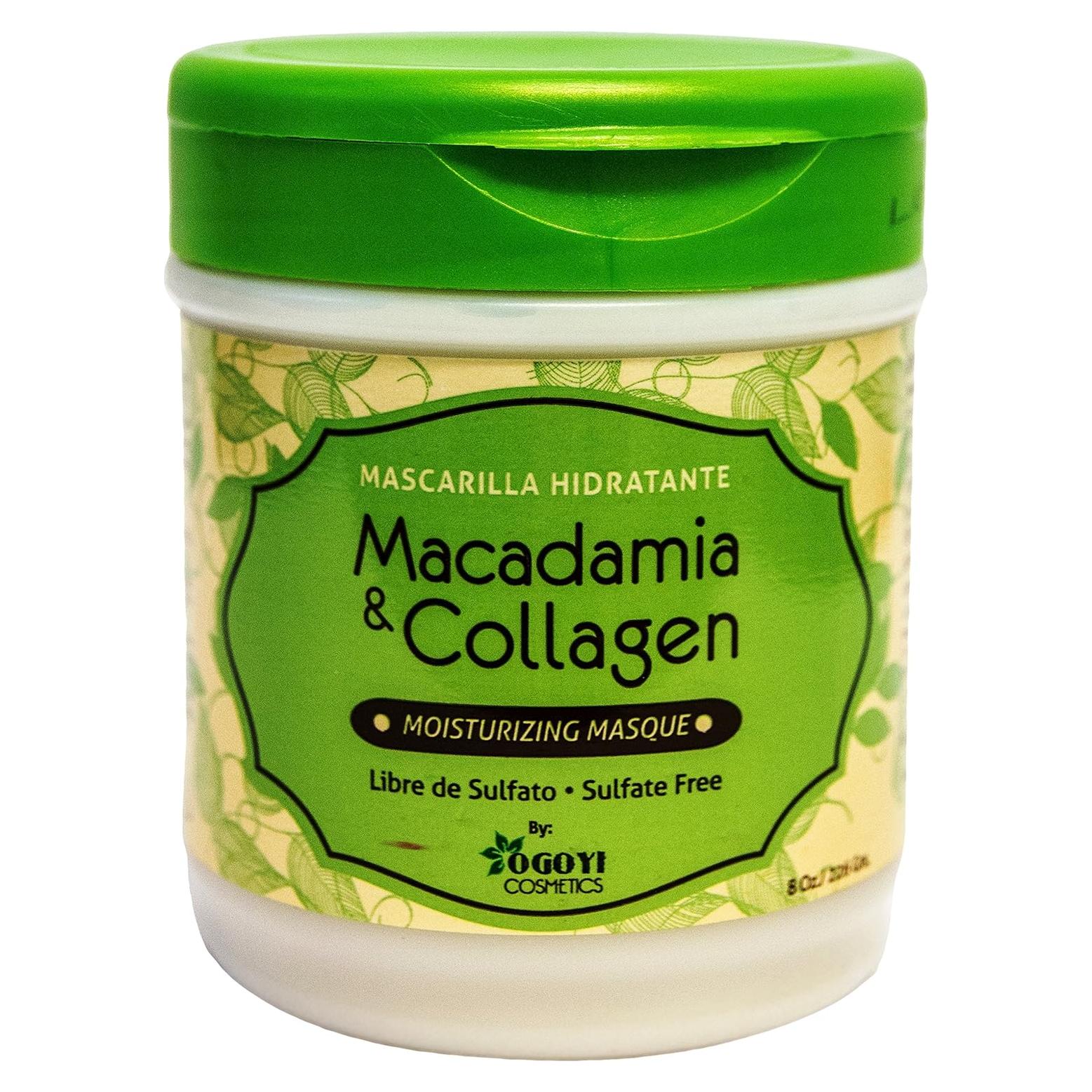 Mascarilla Revitalizante HK COSMETICS 226.8 g Macadamia Colágeno