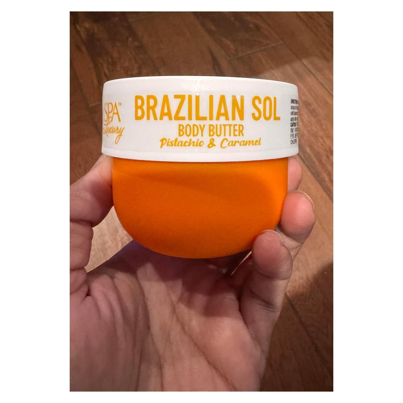 Manteca Corporal Spa Luxury Brasil 170 g Aroma Pistacho Caramelo