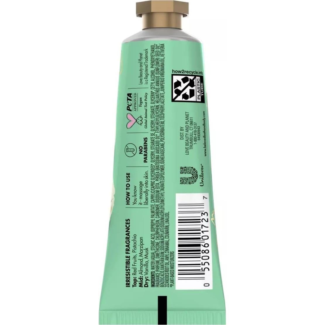 Loción de Manos Amado Pistacho 28g Hidratante