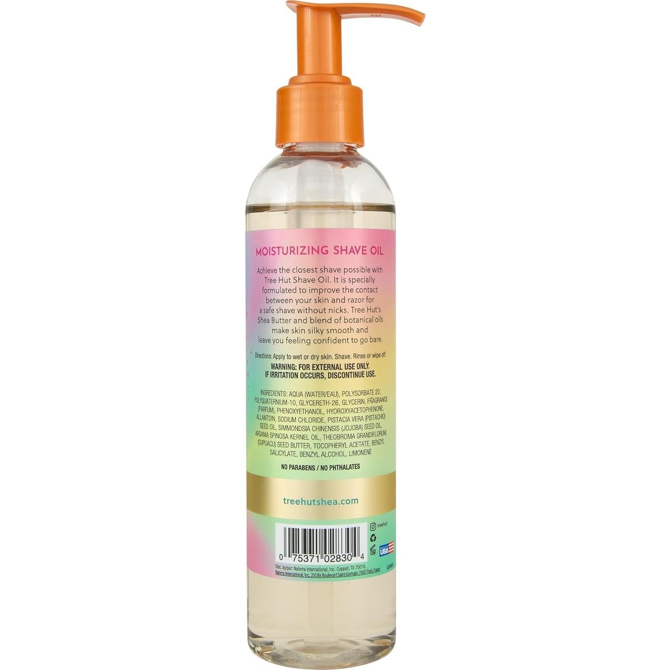 Aceite de Afeitar Hidratante Tree Hut Tropic Glow 227 ml