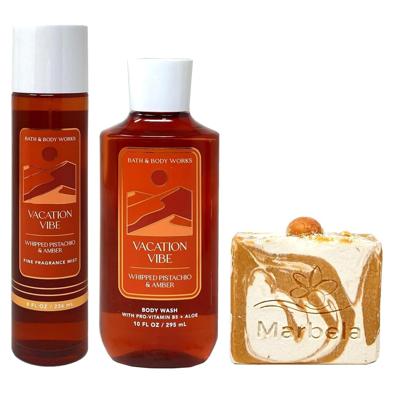 Conjunto de Fragancia y Gel de Ducha Bath & Body Works Vacation Vibe