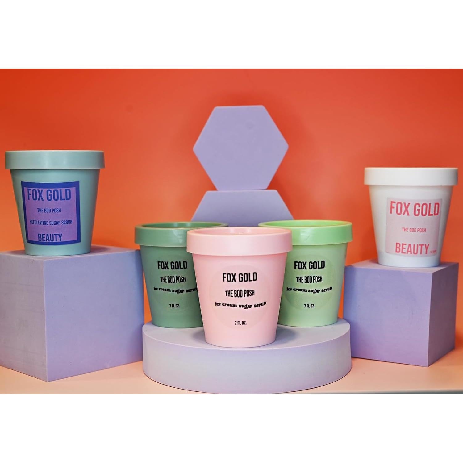 Exfoliante de Azúcar Fairy Dust 200 ml - Aroma a Pastel de Pistacho