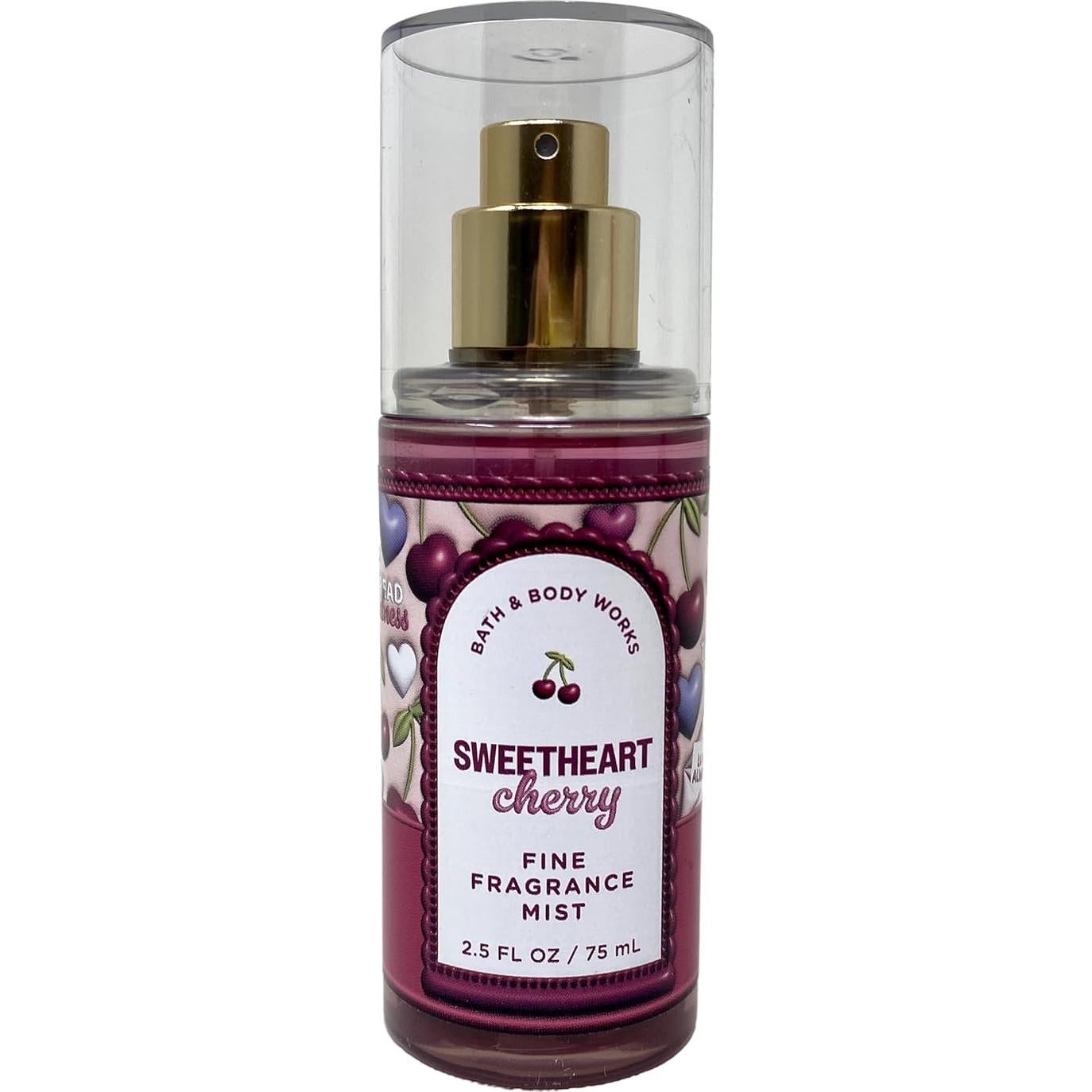 Mini Fragancia Cereza Dulce Baño y Cuerpo Trabajos 70g