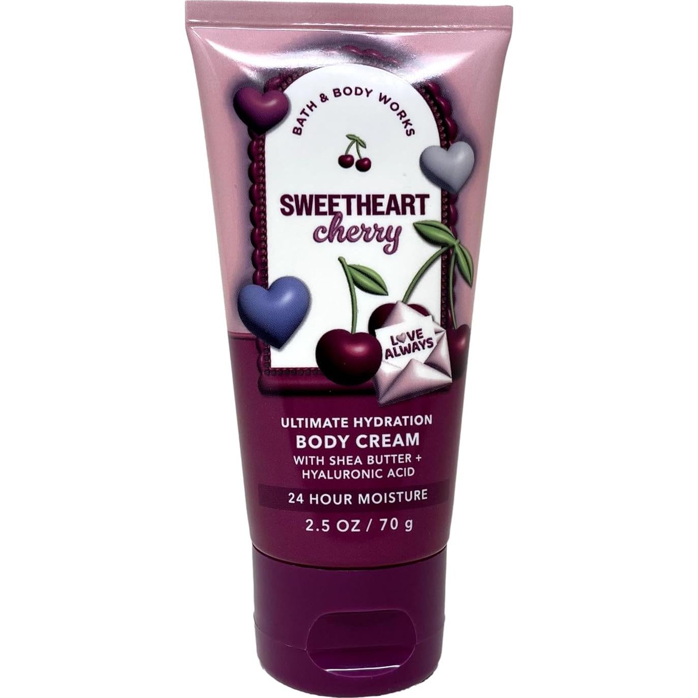 Mini Fragancia Cereza Dulce Baño y Cuerpo Trabajos 70g