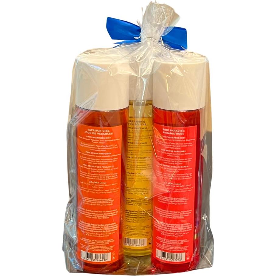 Conjunto de Fragancias Fina Baño y Cuerpo Trabajos 3 Piezas 236.6 ml