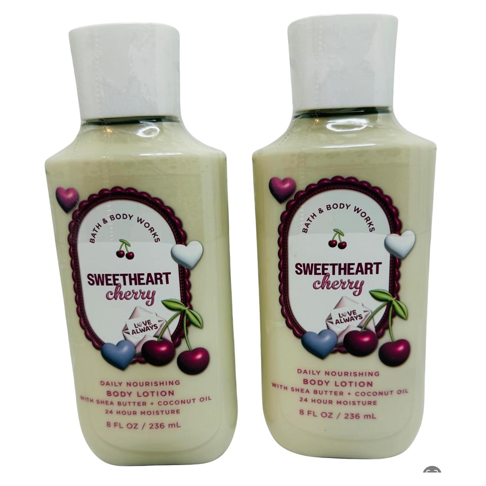 Loción Corporal Cereza Dulce Bath & Body Works 2x240ml