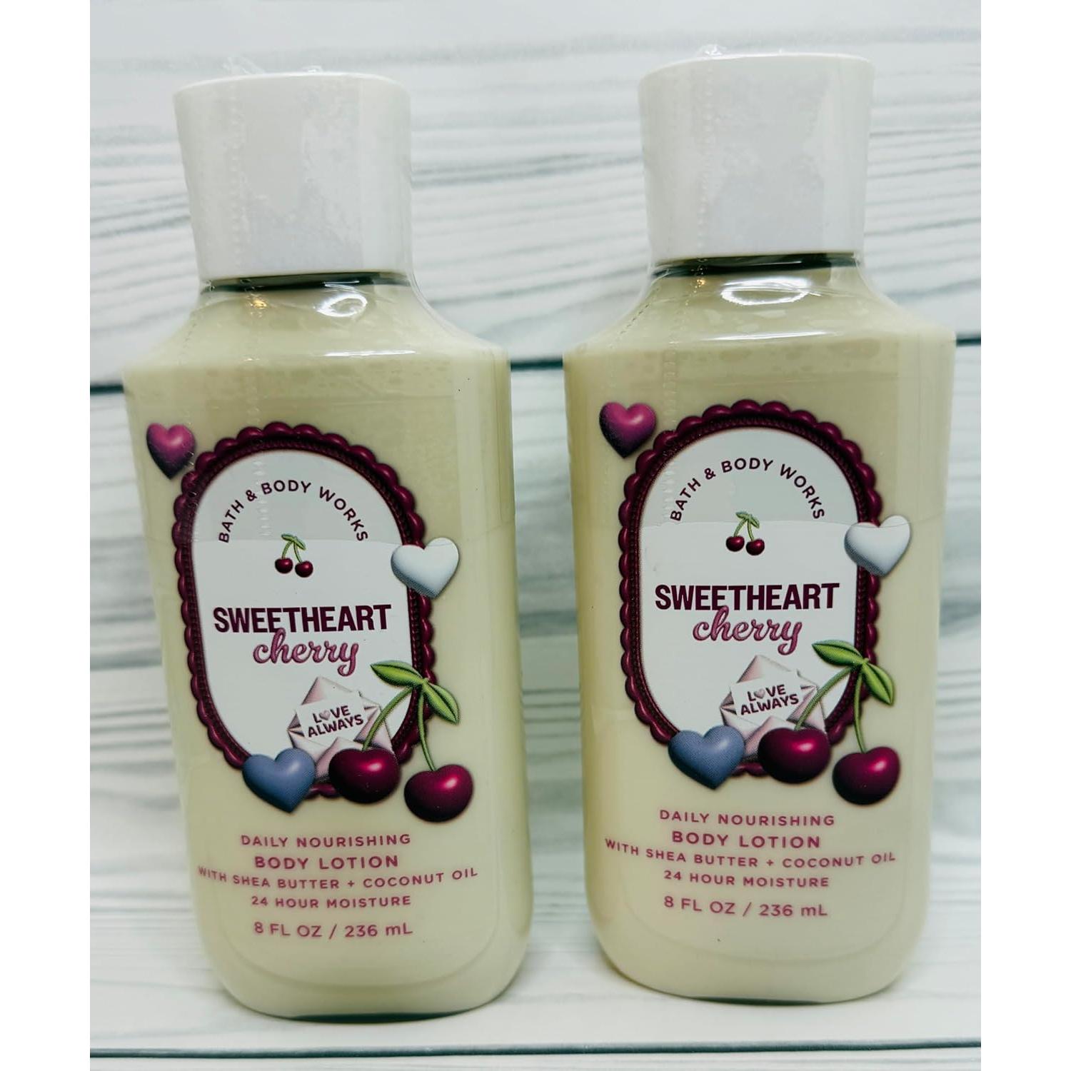 Loción Corporal Cereza Dulce Bath & Body Works 2x240ml