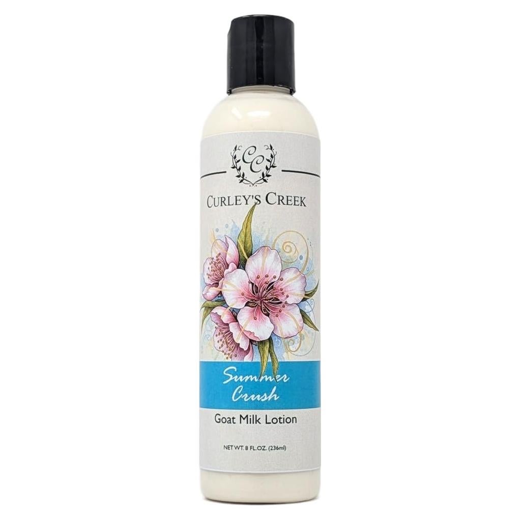 Loción de Leche de Cabra Curley's Creek 226.8g Pistacho Vainilla