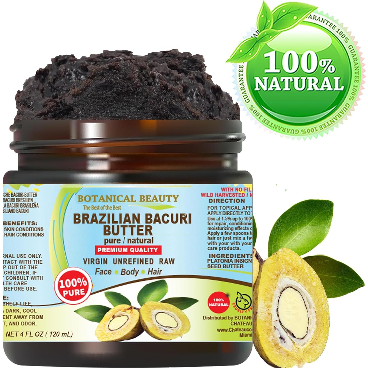 Manteca de Bacuri 100% Pura Natural Botanical Beauty 118 ml