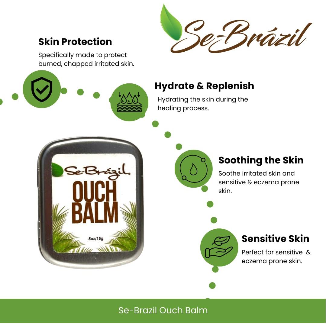 Bálsamo Ouch Se-Brasil 14 g para Piel Irritada y Eccema