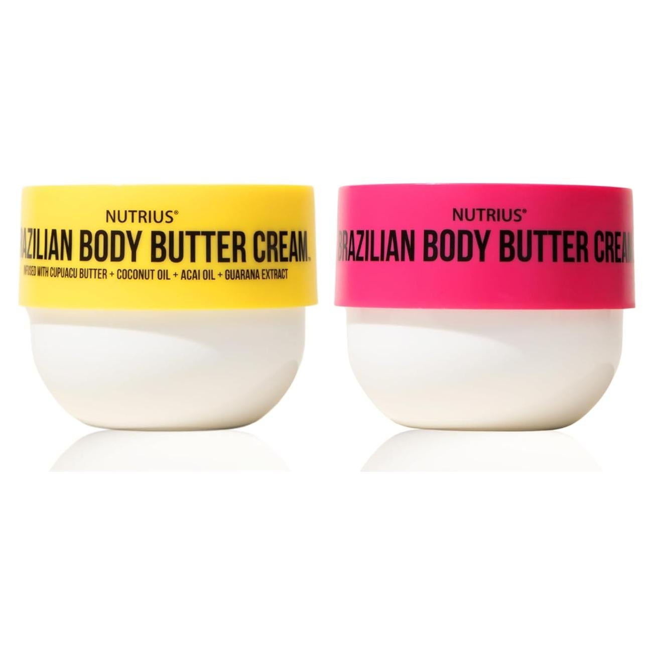 Crema de Manteca Corporal Nutrius Coco y Berry Bliss 2 x 177 ML