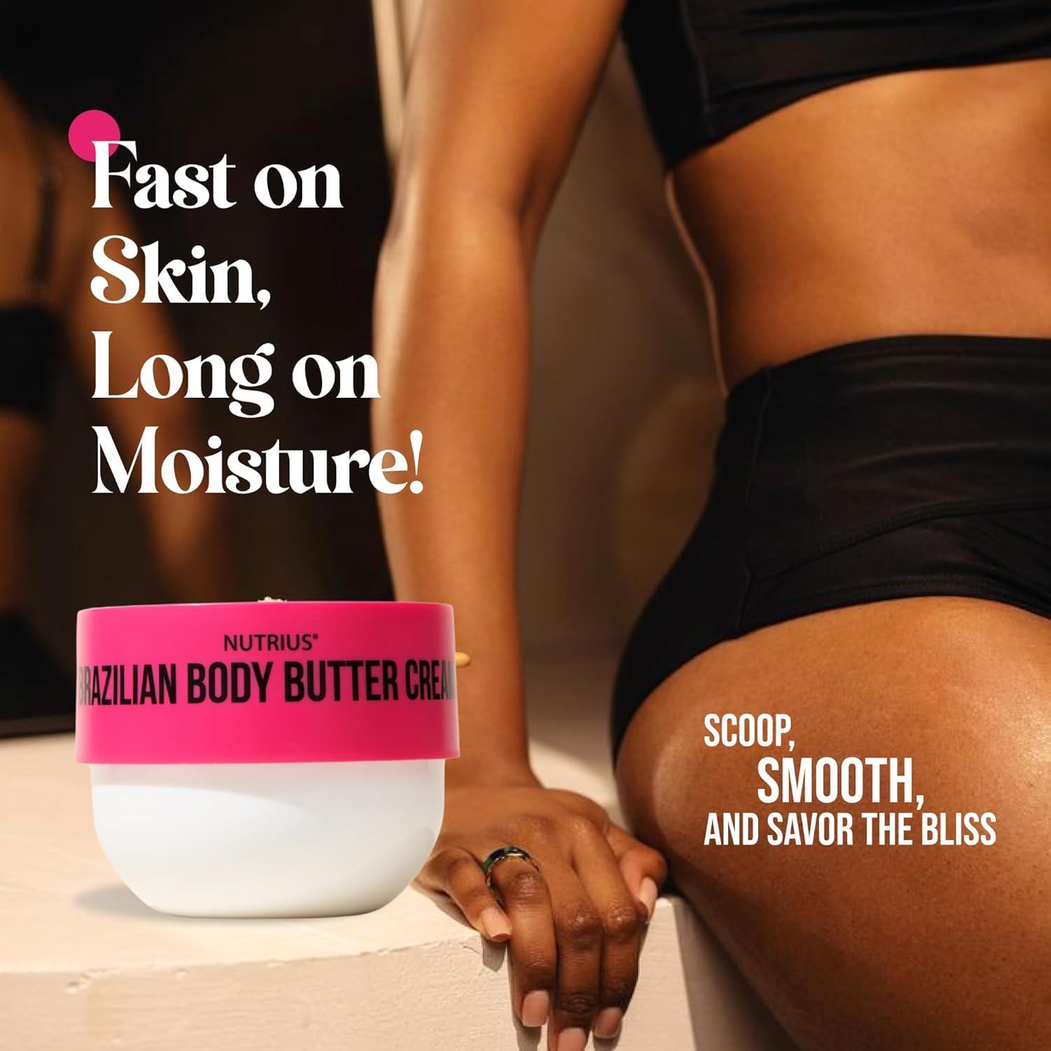 Crema de Manteca Corporal Nutrius Coco y Berry Bliss 2 x 177 ML