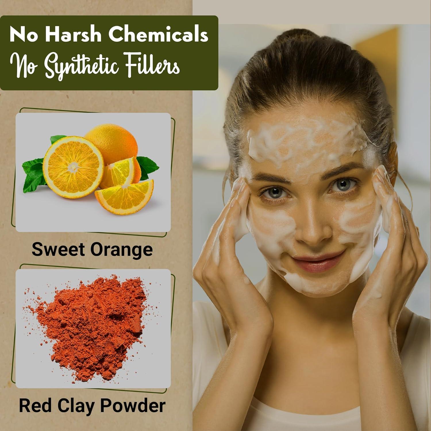 Jabón de Manos de Arcilla Roja Sea Lark - 99.22 g, 2 Piezas - Natural