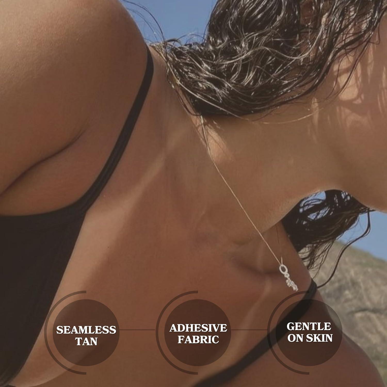 Bikini Adhesivo Bronceado Seskytan - 3 Tiras Sin Rayas