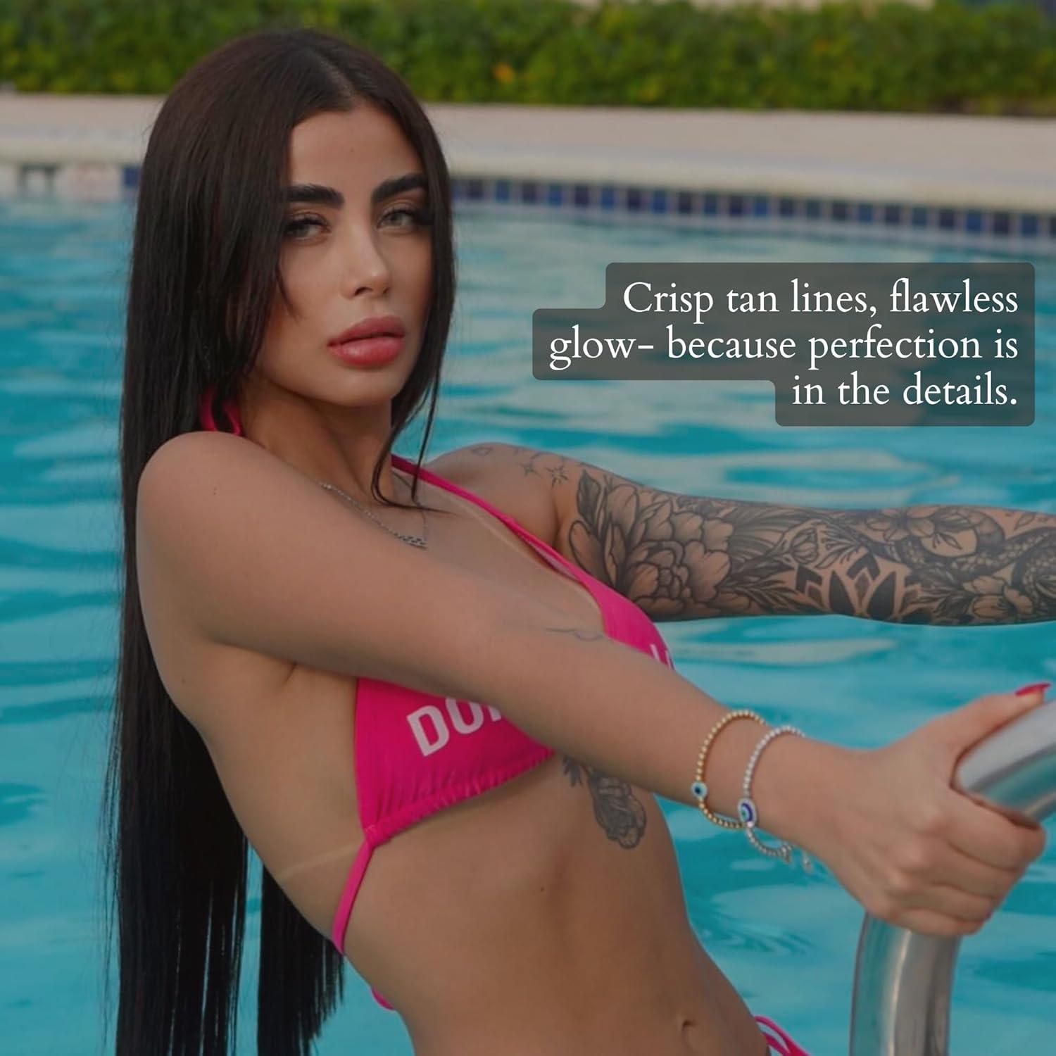 Bikini Adhesivo Bronceado Seskytan - 3 Tiras Sin Rayas