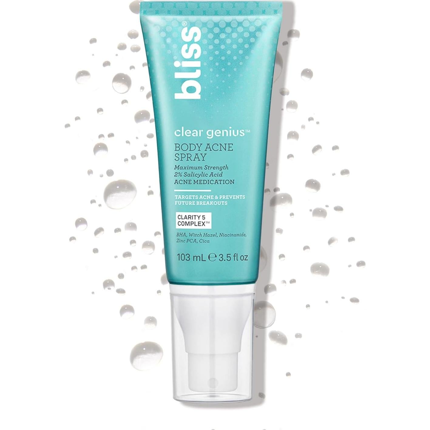 Paquete de Cuidado Facial Bliss para Piel con Acné - Gel, Tónico, Tratamiento y Peeling