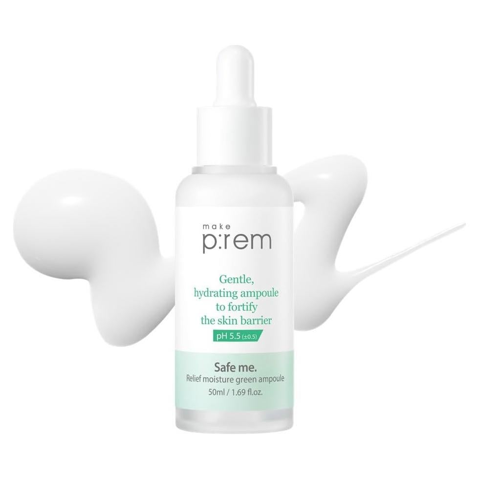 Suero Facial Hidratante MAKE P:REM Safe Me 50ml Piel Sensible