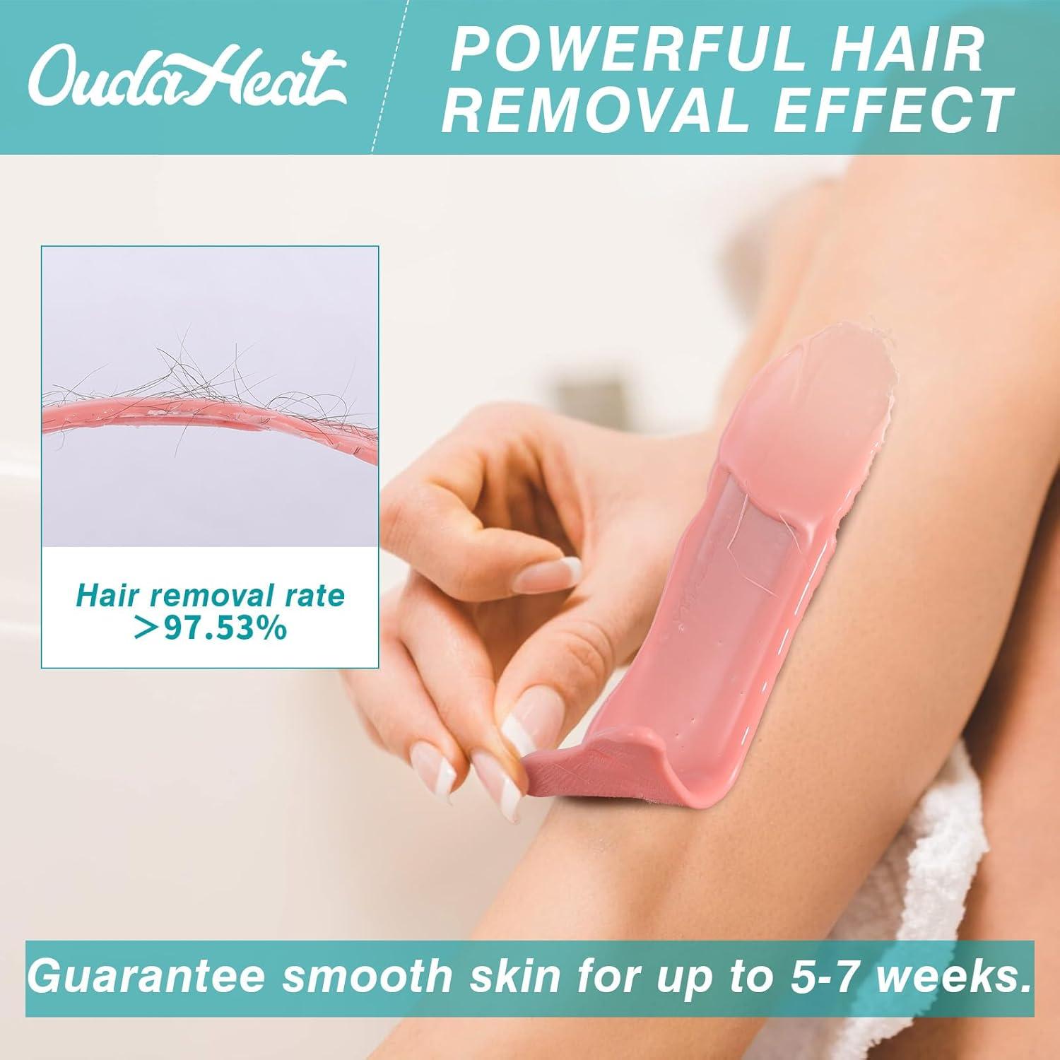 Perlas de Cera para Depilación OudaHeat 1.1kg Piel Sensible