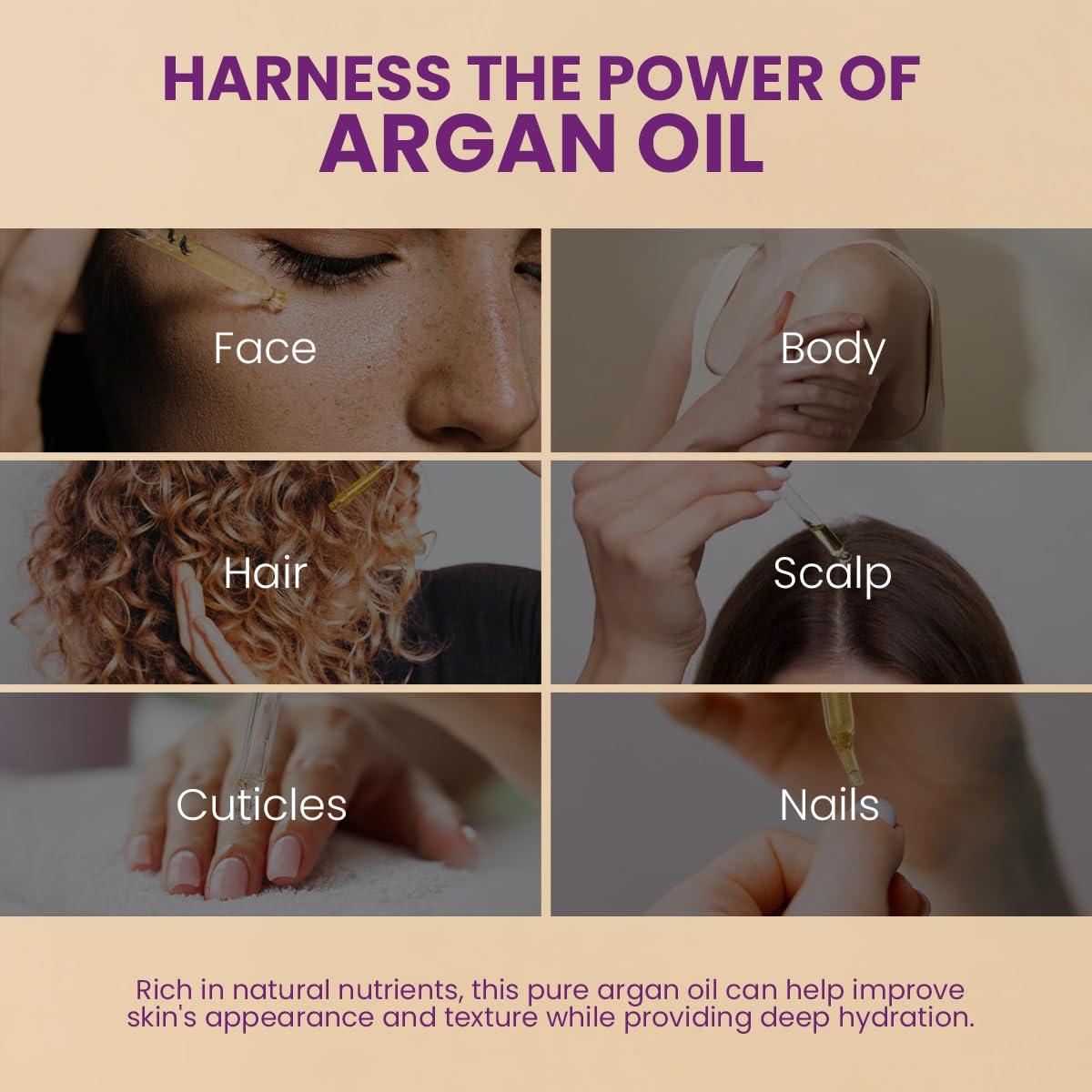 Aceite de Argán Orgánico Viva Doria 29.57 ml - Belleza Natural