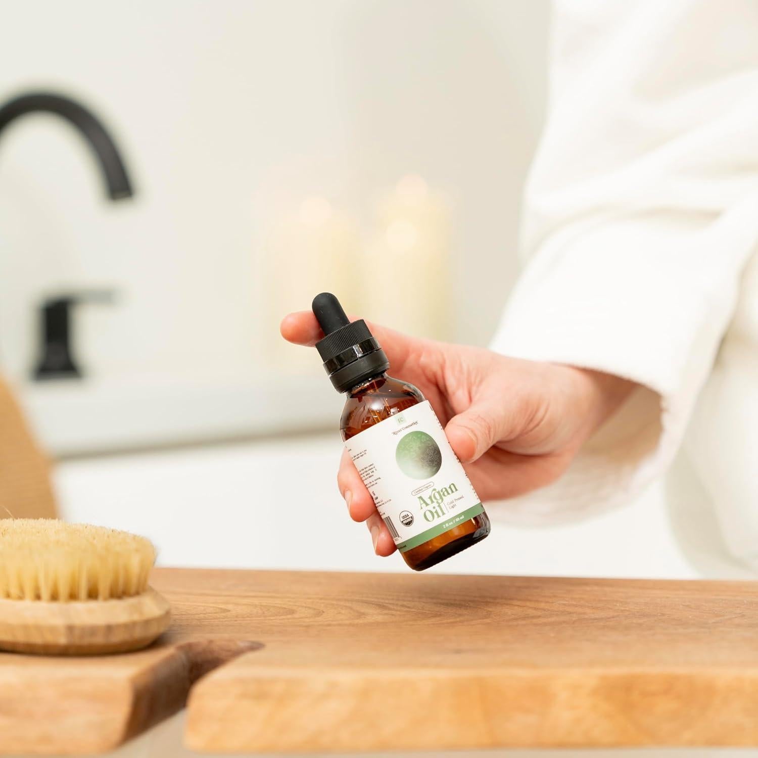 Aceite de Argán Orgánico Prensado en Frío 118 ml - River Cosmetics