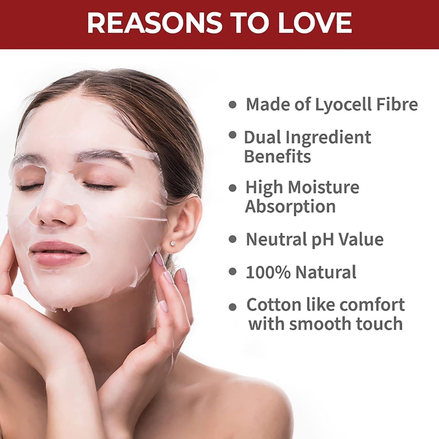 Máscara Facial Burbujeante Nykaa Naturals Fresa y Argán 19g