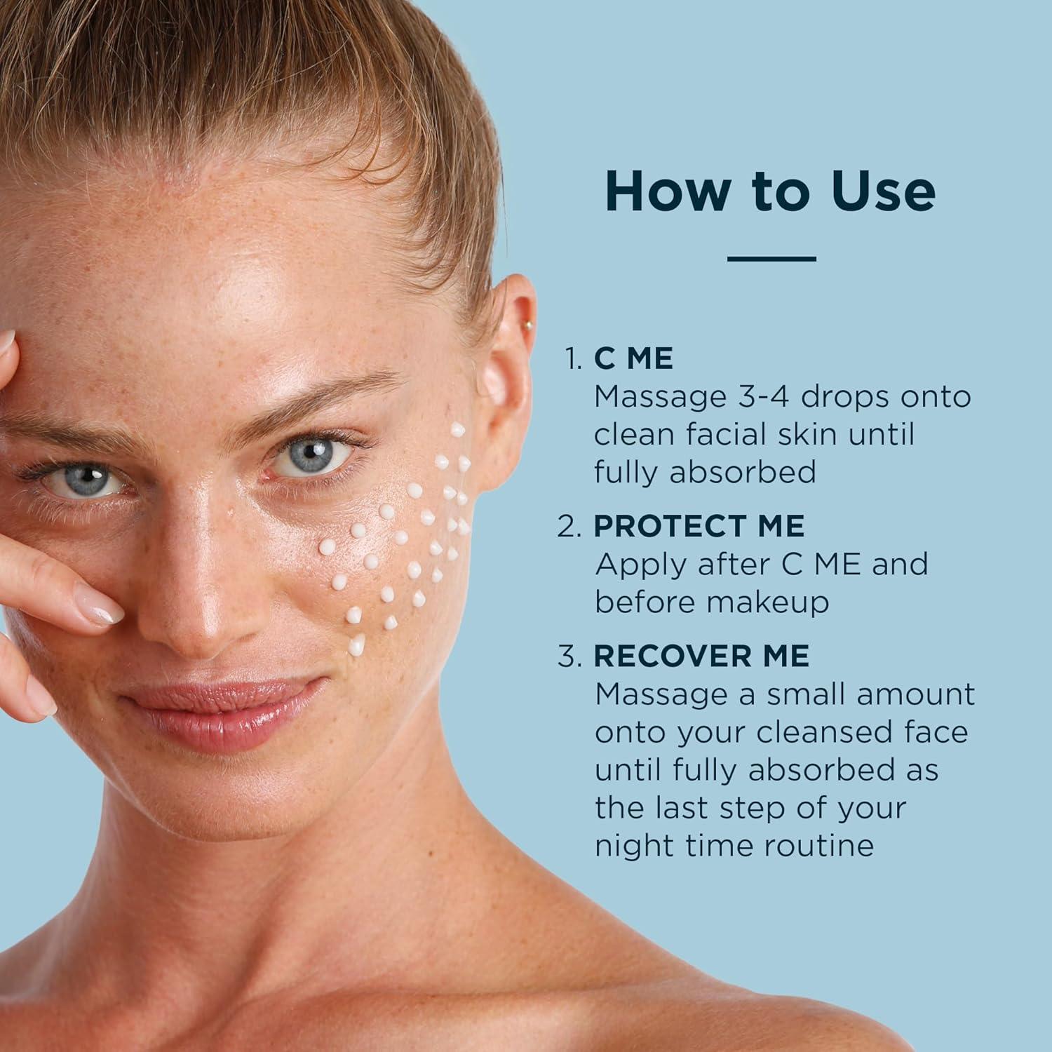 Set de Cuidado de Piel FRÉ Mini - Suero Vitamina C, Hidratante SPF 30