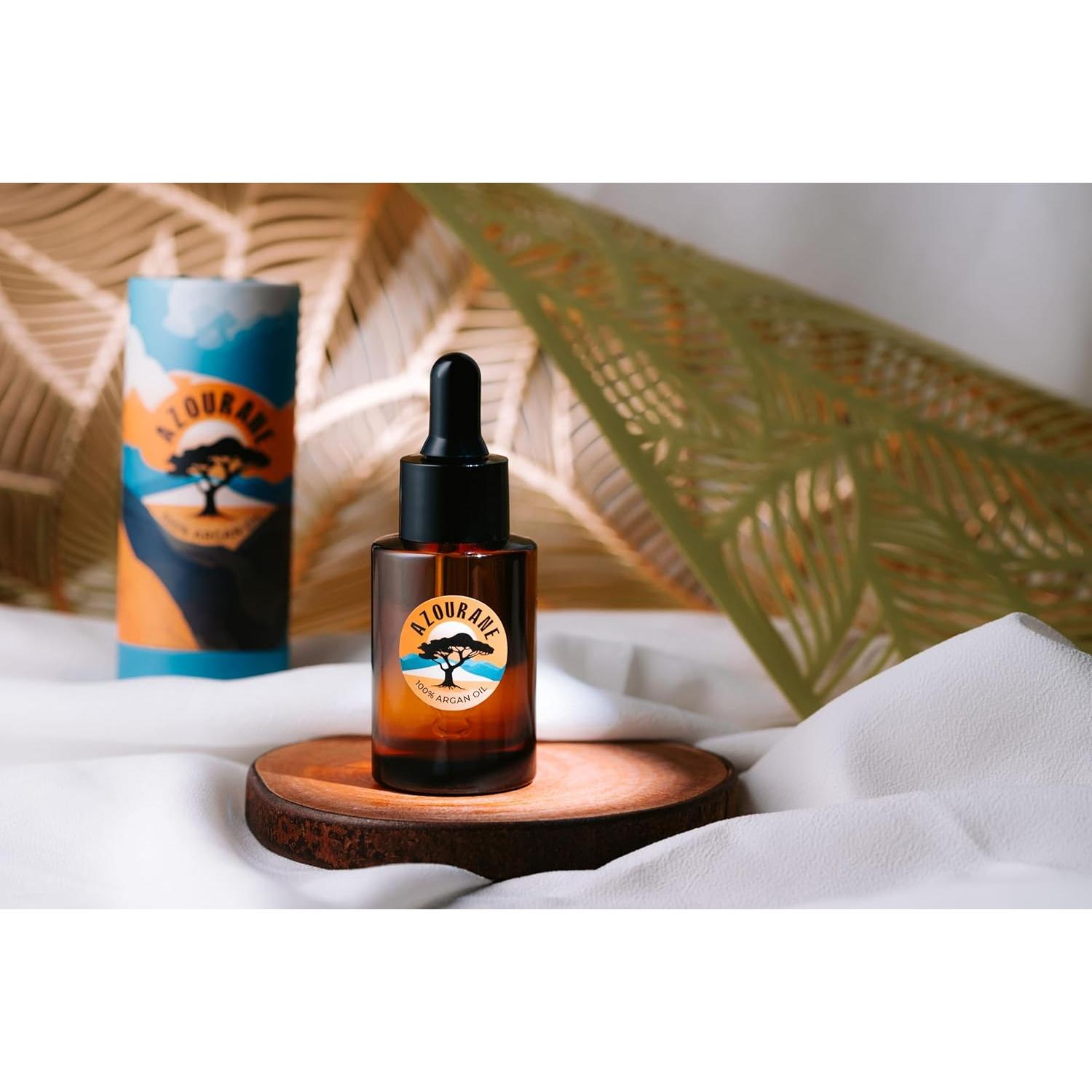 Aceite de Argán Orgánico Azourane 30ml - Hidratante Facial y Capilar