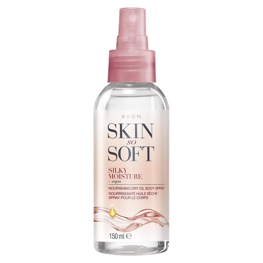 Spray Corporal Hidratante AVON Skin So Soft 150ml Aceite de Argán