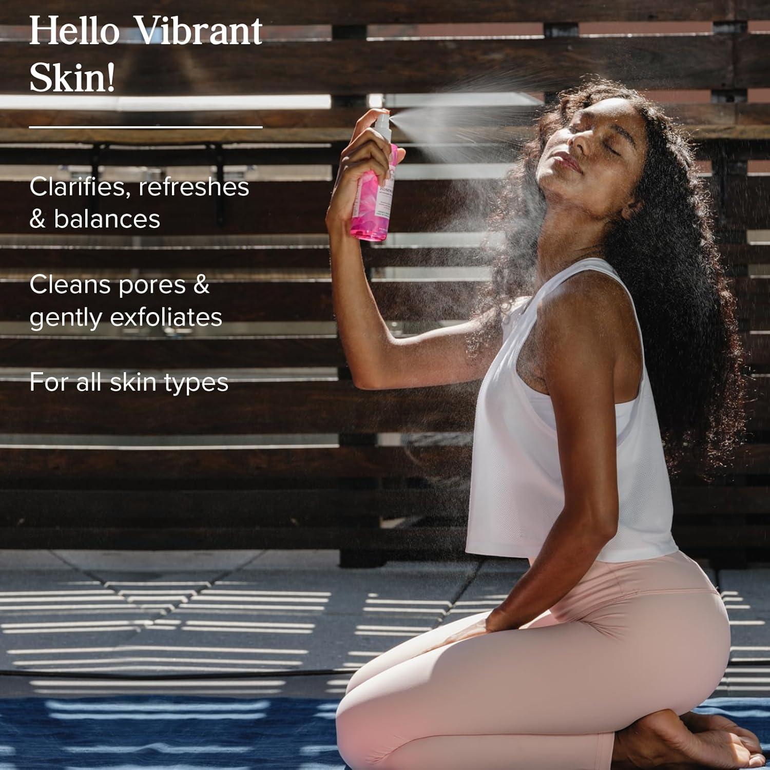 Tónico Facial Heritage Store Agua de Rosa 227g - Exfoliante Vegano