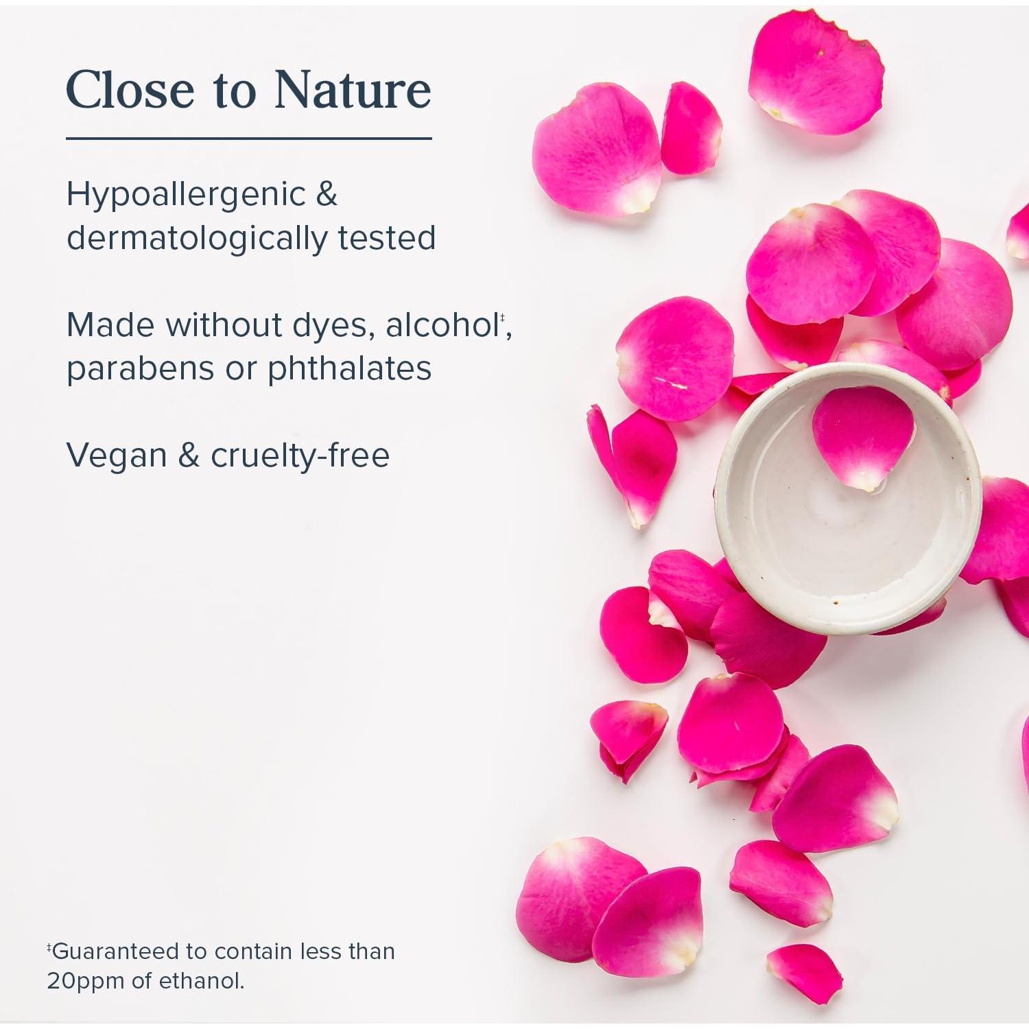 Tónico Facial Heritage Store Agua de Rosa 227g - Exfoliante Vegano