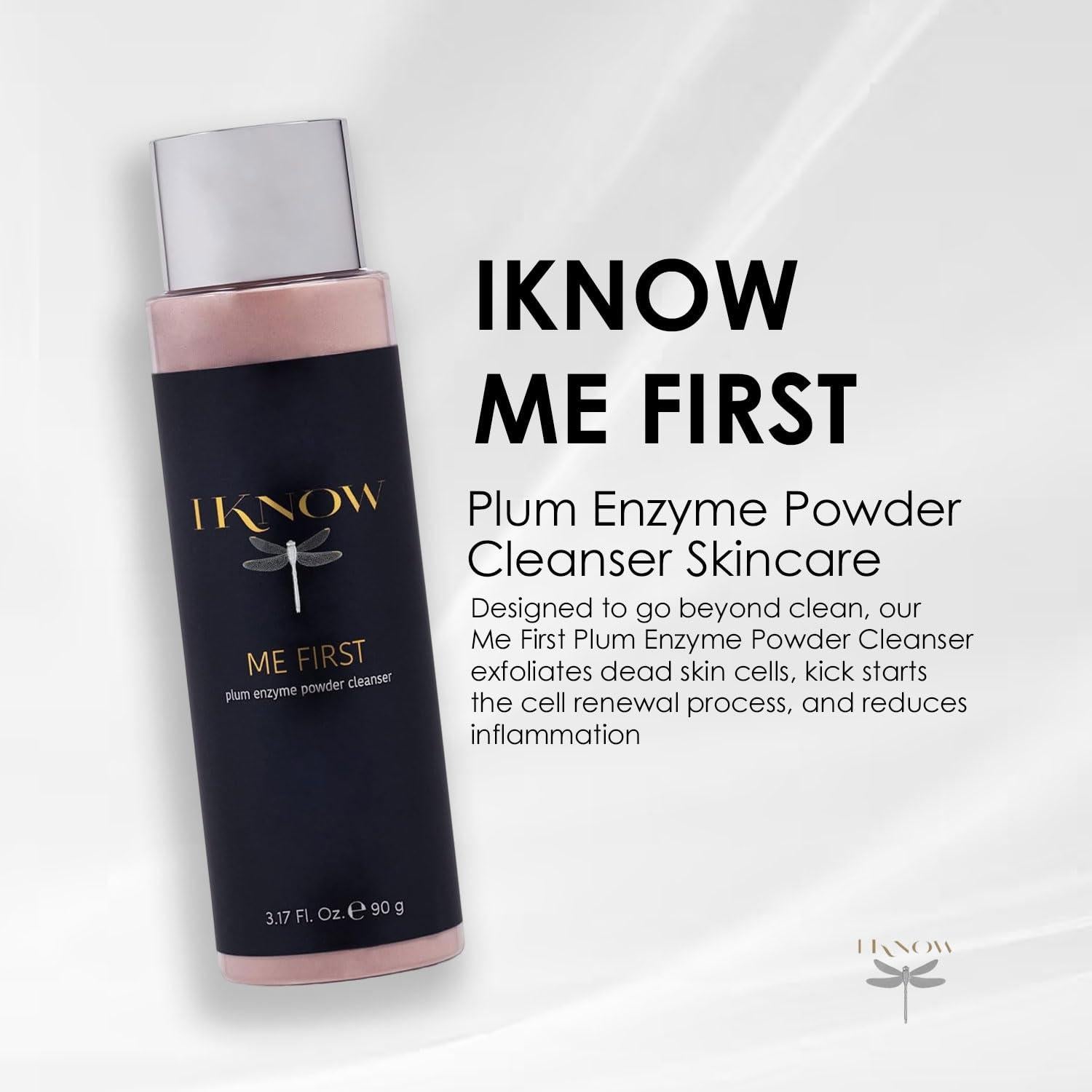 Limpiador Facial Enzimático IKNOW ME FIRST 89.9g - Exfoliante Suave