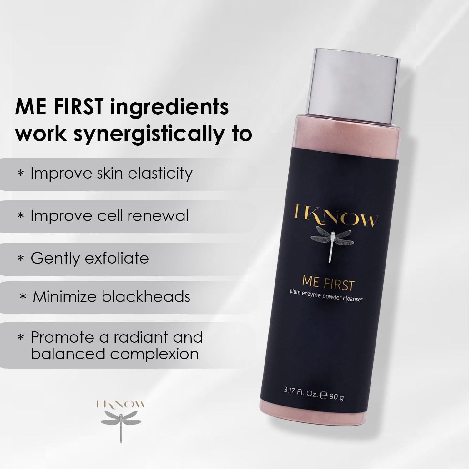 Limpiador Facial Enzimático IKNOW ME FIRST 89.9g - Exfoliante Suave