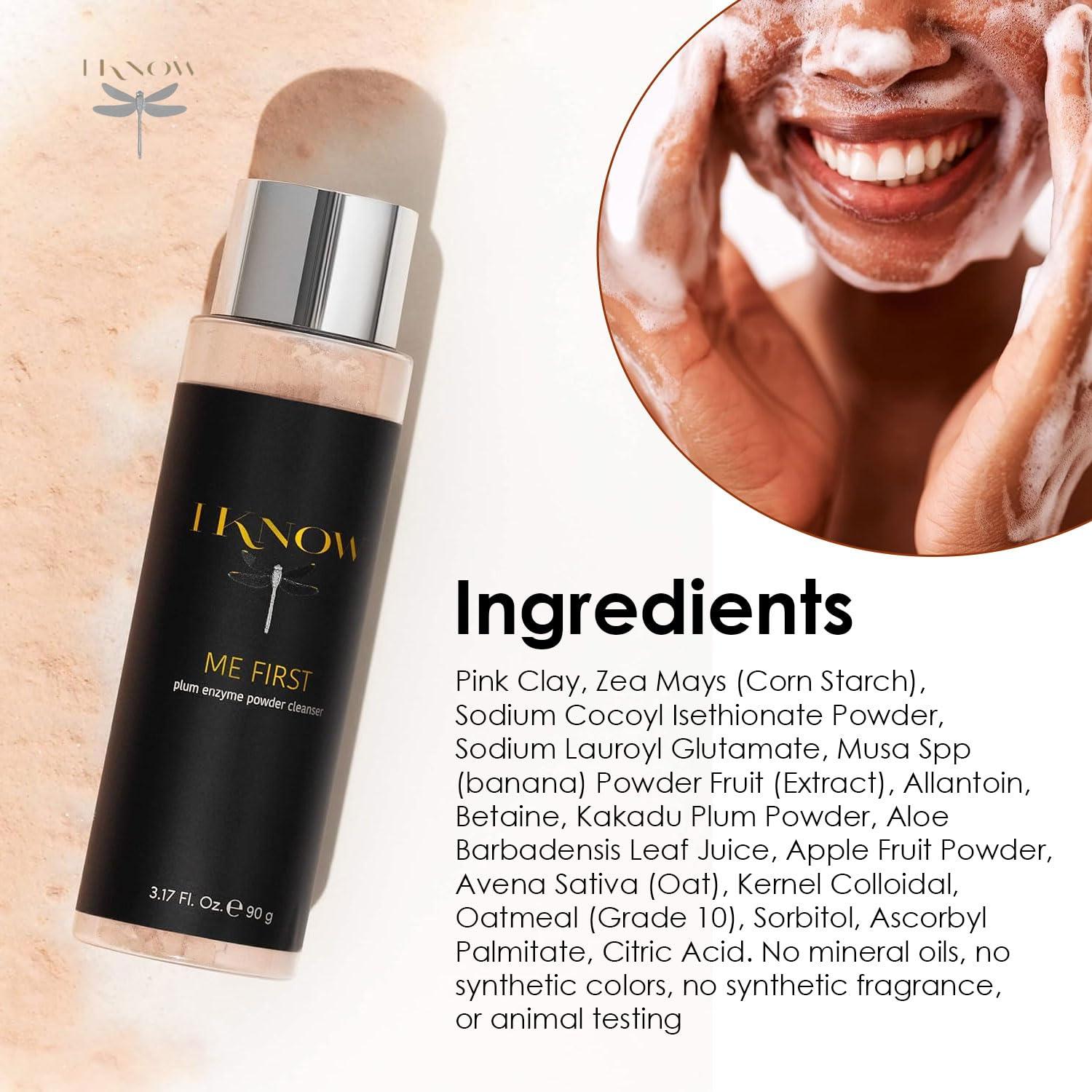 Limpiador Facial Enzimático IKNOW ME FIRST 89.9g - Exfoliante Suave