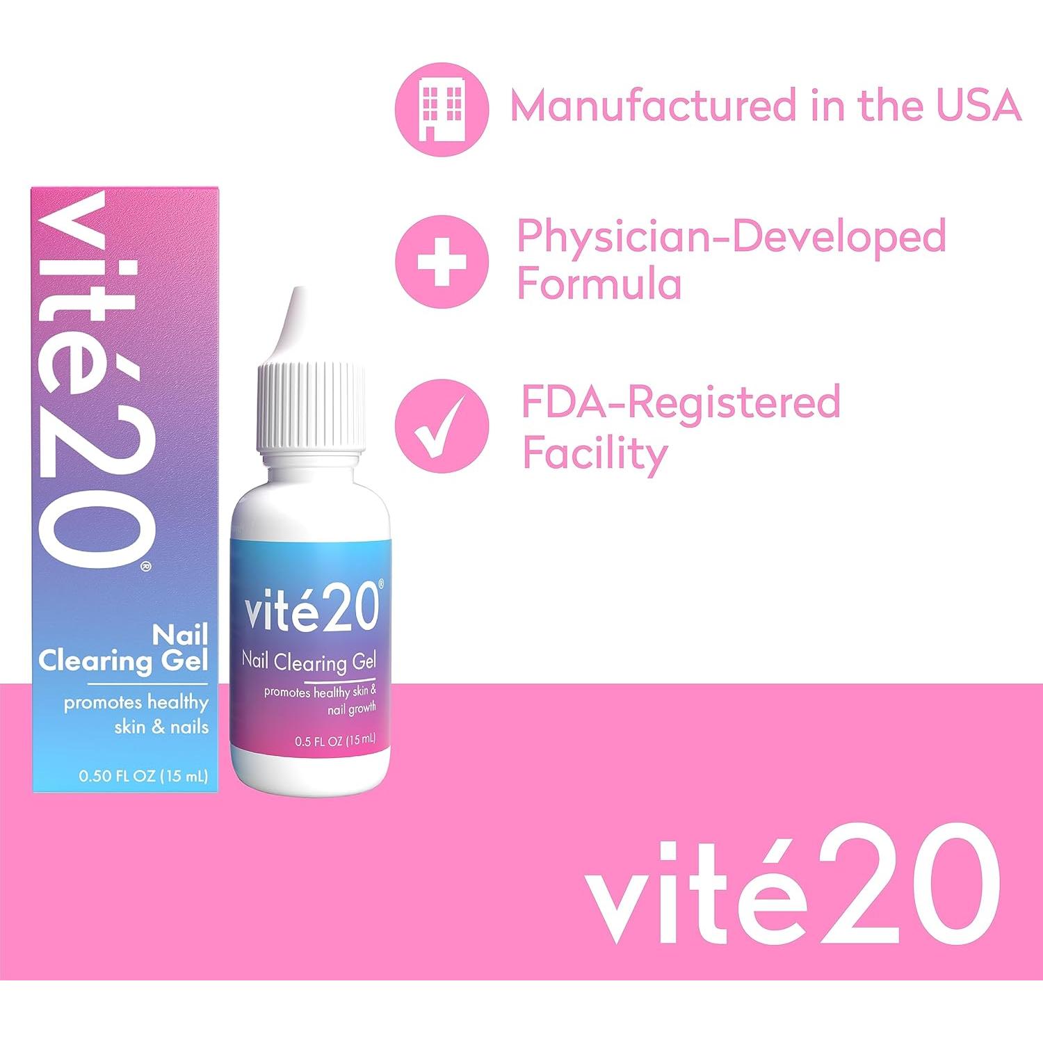 Gel Limpiador de Uñas VIT920 - 15 ml - Extractos Naturales