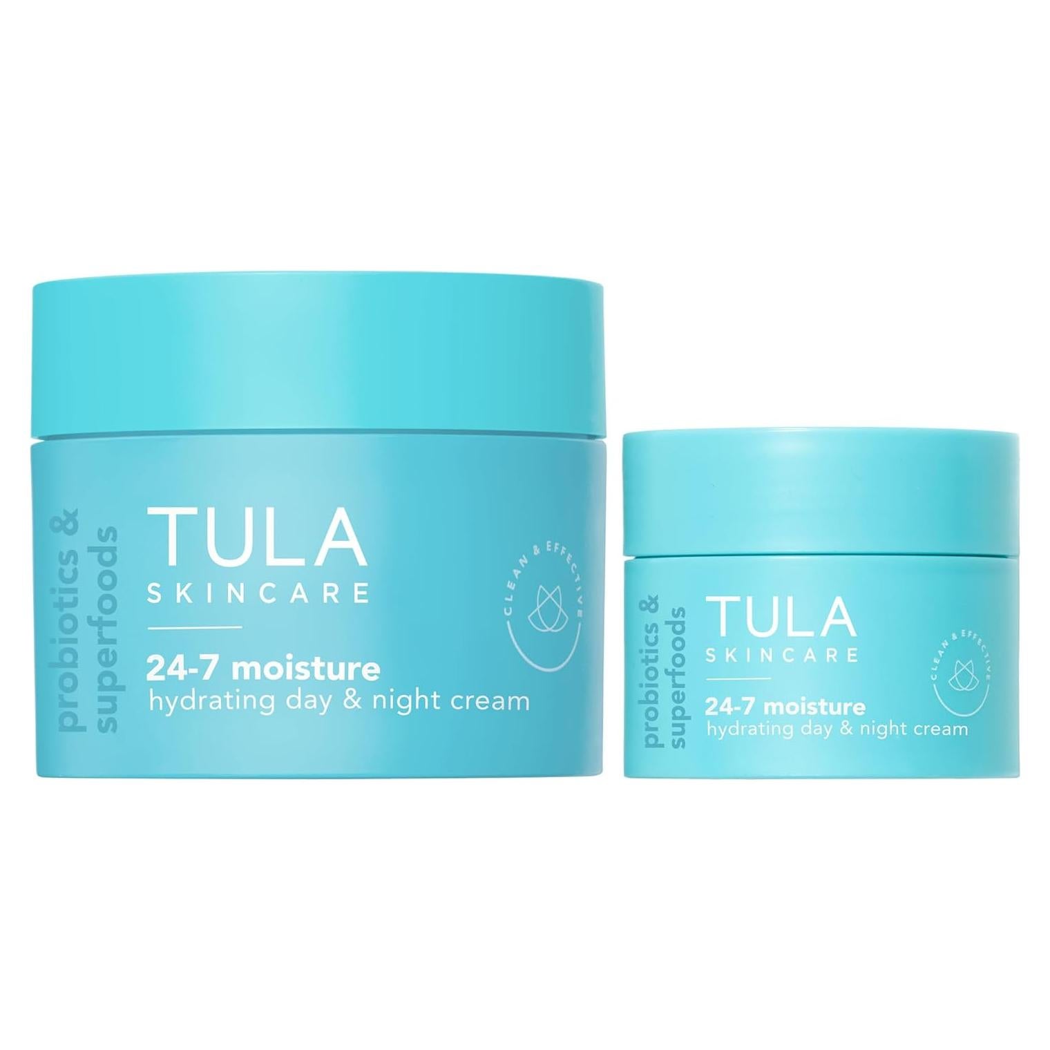 Crema Hidratante 24-7 TULA para Día y Noche 72g