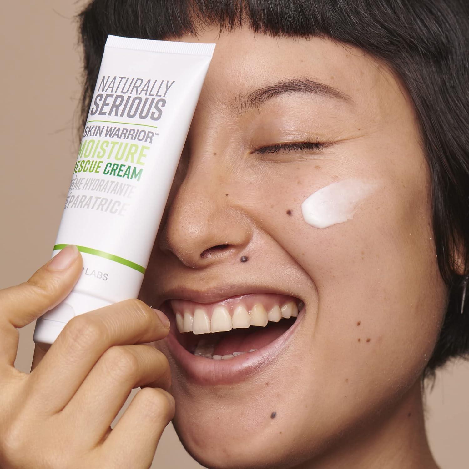 Crema Hidratante Diaria Naturalmente Serio 68g - Skin Warrior