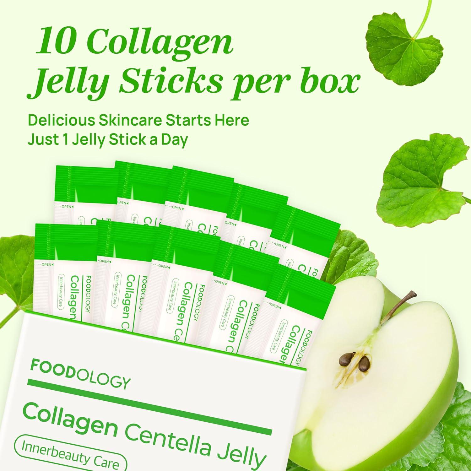 Gelatina de Colágeno FOODOLOGY 300Da con Centella 10 Días