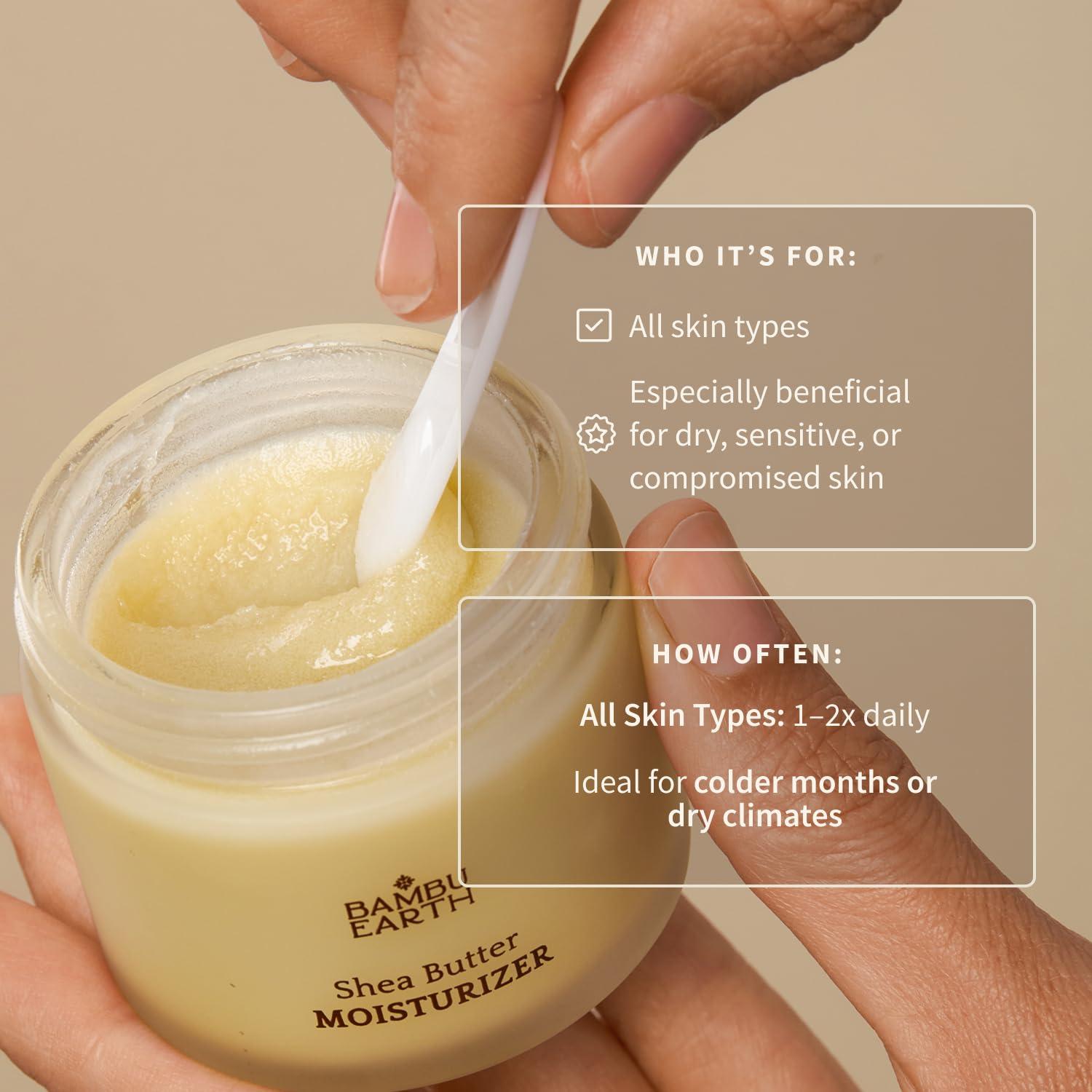 Hidratante Facial Bambu Earth Manteca de Karité 42.5 g