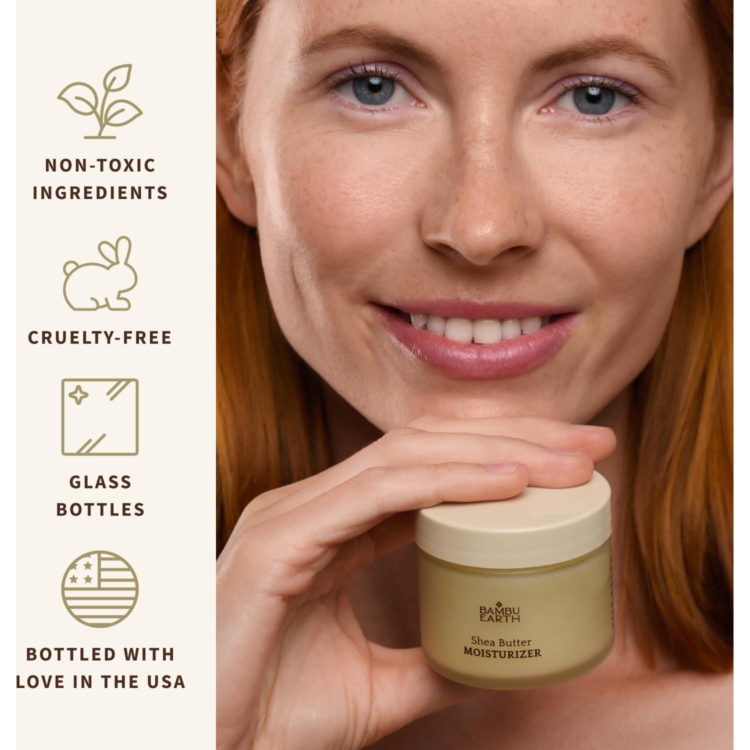 Hidratante Facial Bambu Earth Manteca de Karité 42.5 g