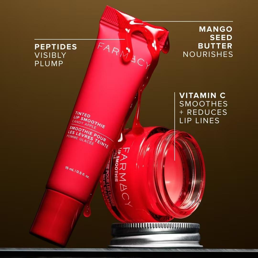 Kit de Balsamo Labial Farmacy Apple A Day - Hidratante y Voluminizador (2 Unidades)