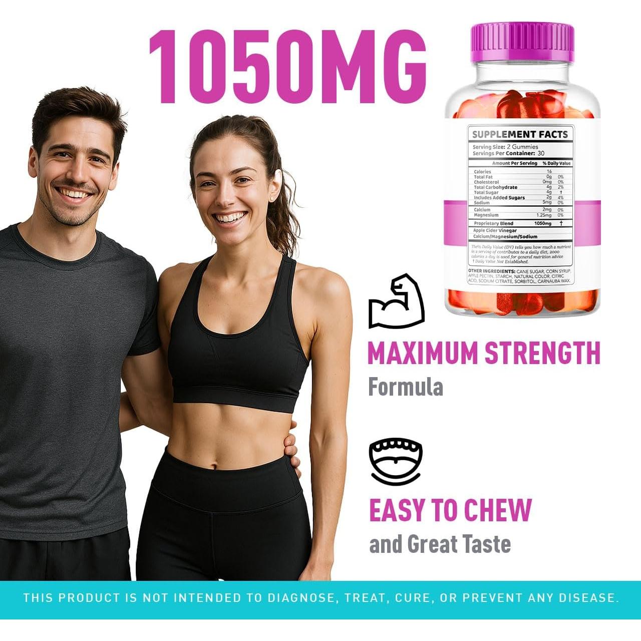 Gominolas Revitalyn de Vinagre de Sidra de Manzana - 120 Unidades