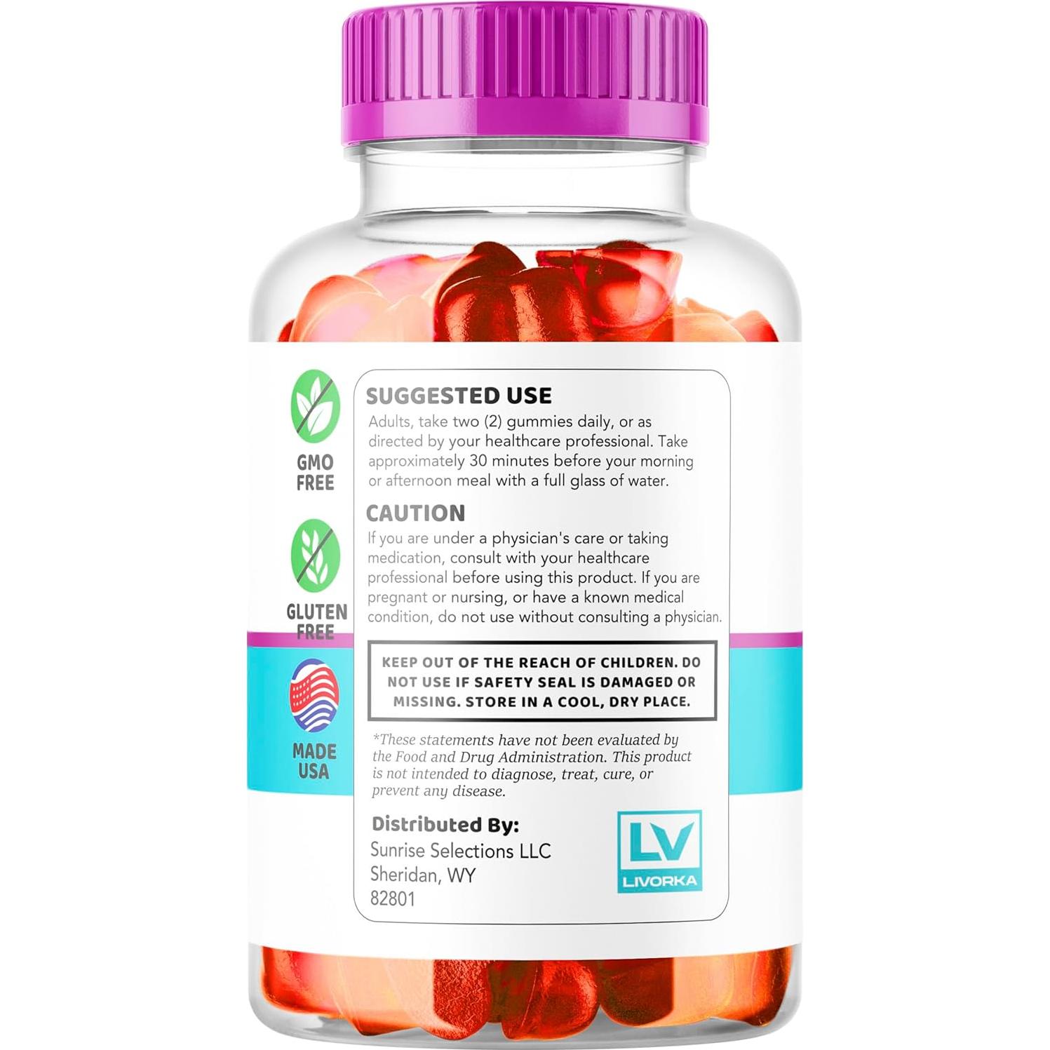 Gominolas Revitalyn de Vinagre de Sidra de Manzana - 120 Unidades