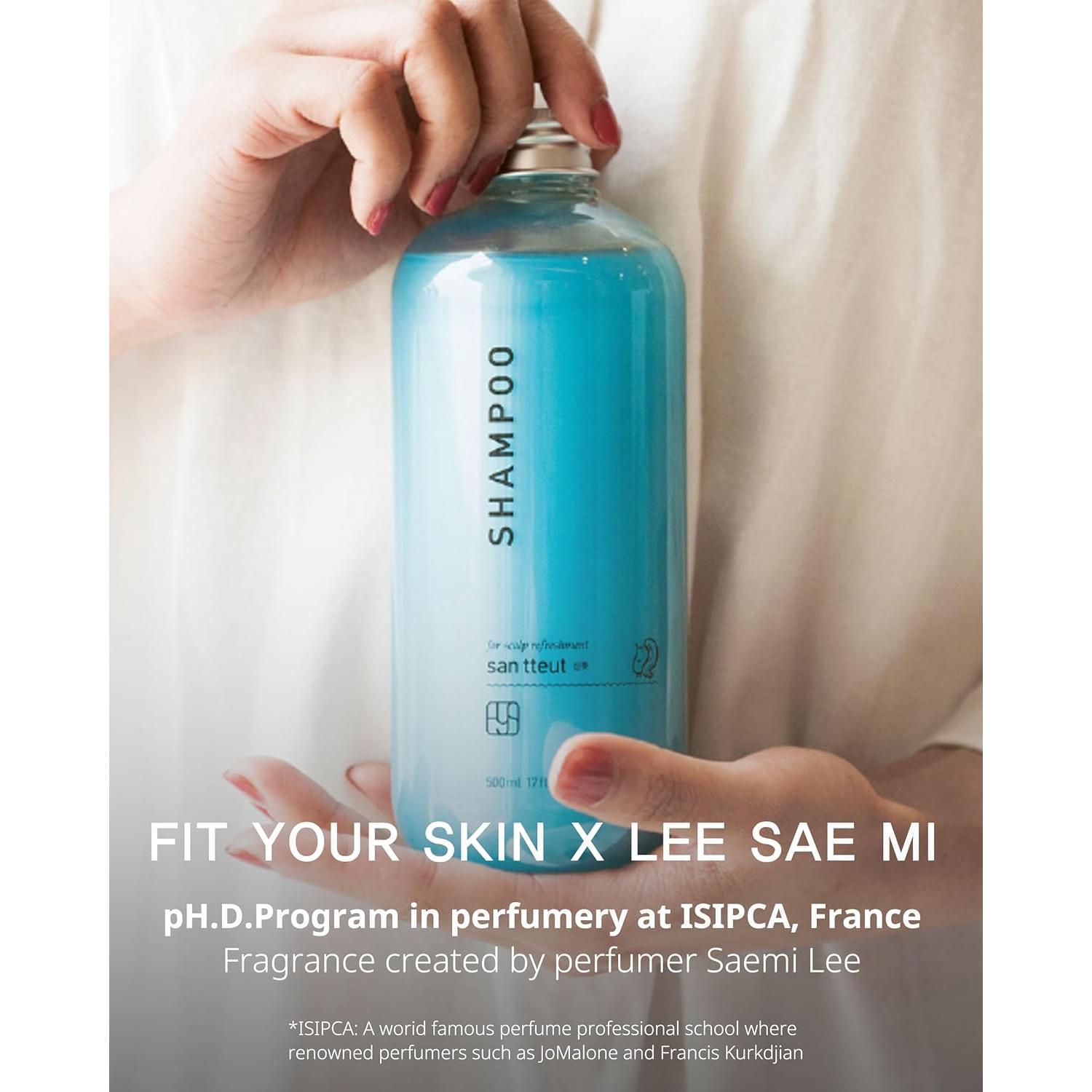 Champú Refrescante SAN TTEUT 502 ml pH 5.5 Menta y Almizcle