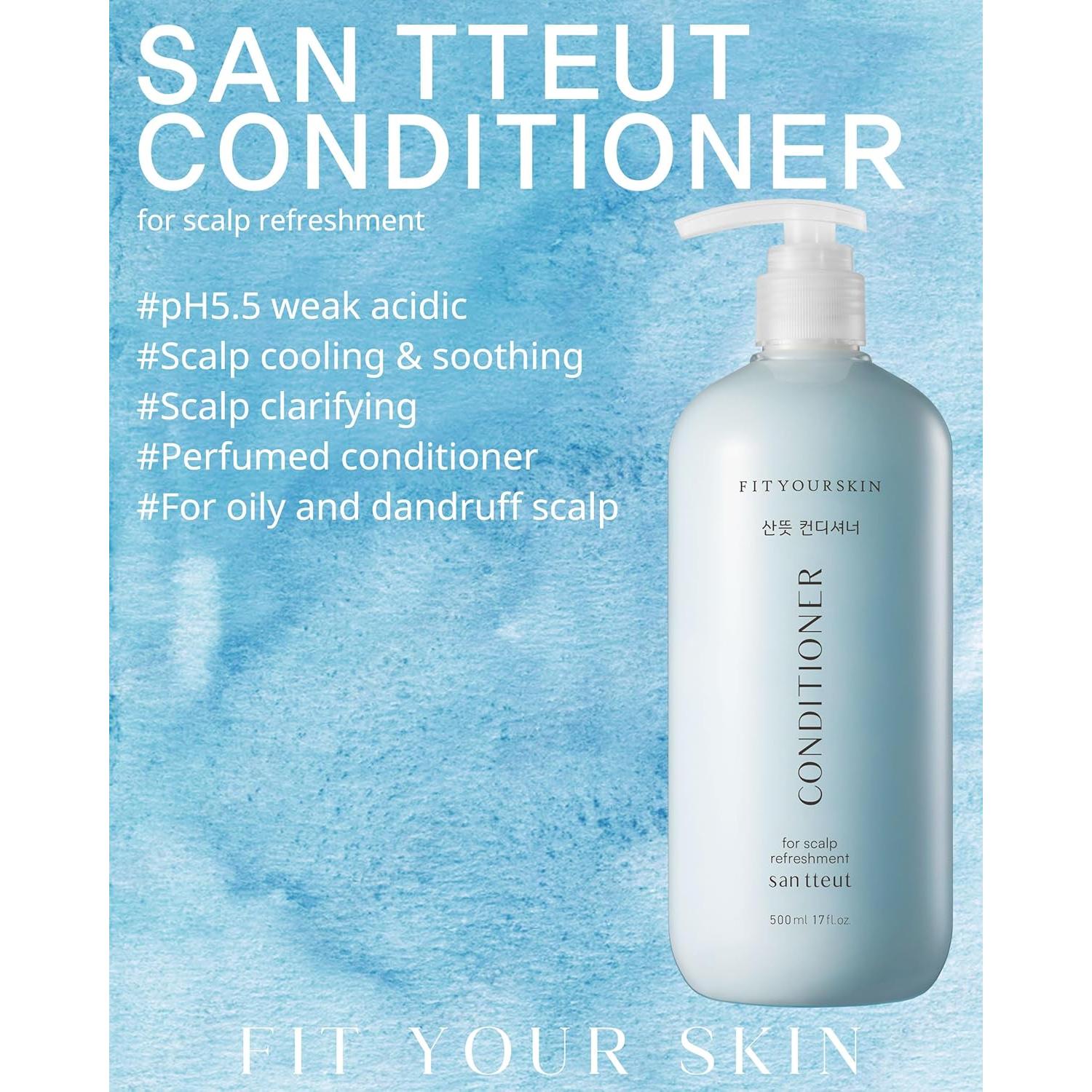 Acondicionador Refrescante SAN TTEUT 500ml pH 5.5 Menta